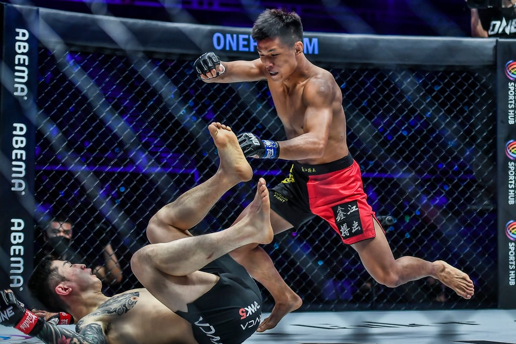 Tang Kai knocks out Kim Jae-woong at ONE X in Singapore.