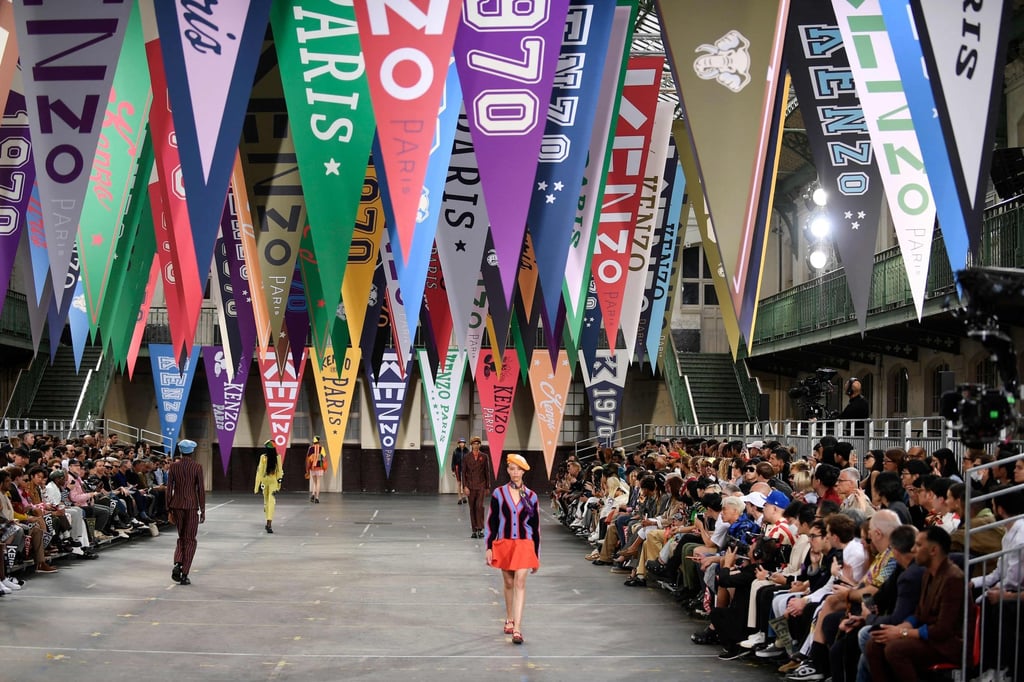 Kenzo artistic director Nigo presents his second show for the brand at Paris Fashion Week, for the menswear autumn/winter 2022 collection. Photo: AFP Kenzo artistic director Nigo presents his second show for the brand at Paris Fashion Week, for the menswear autumn/winter 2022 collection. Photo: AFP