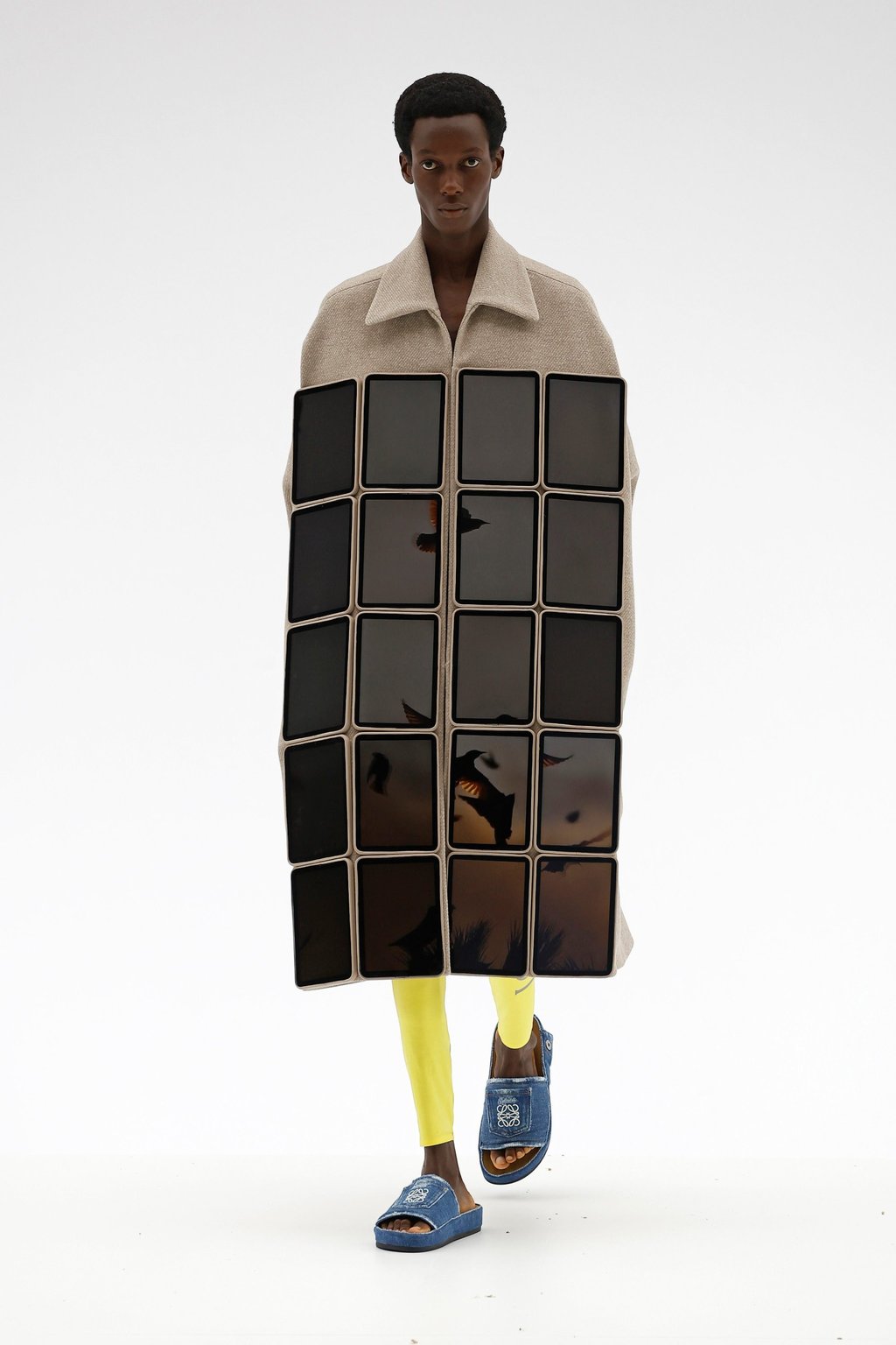 The warning behind Loewe s eco conceptual Paris Fashion Week show Jonathan Anderson s spring summer menswear collection paired TV screen plates with clumps of grass for a dystopic vision South China M...