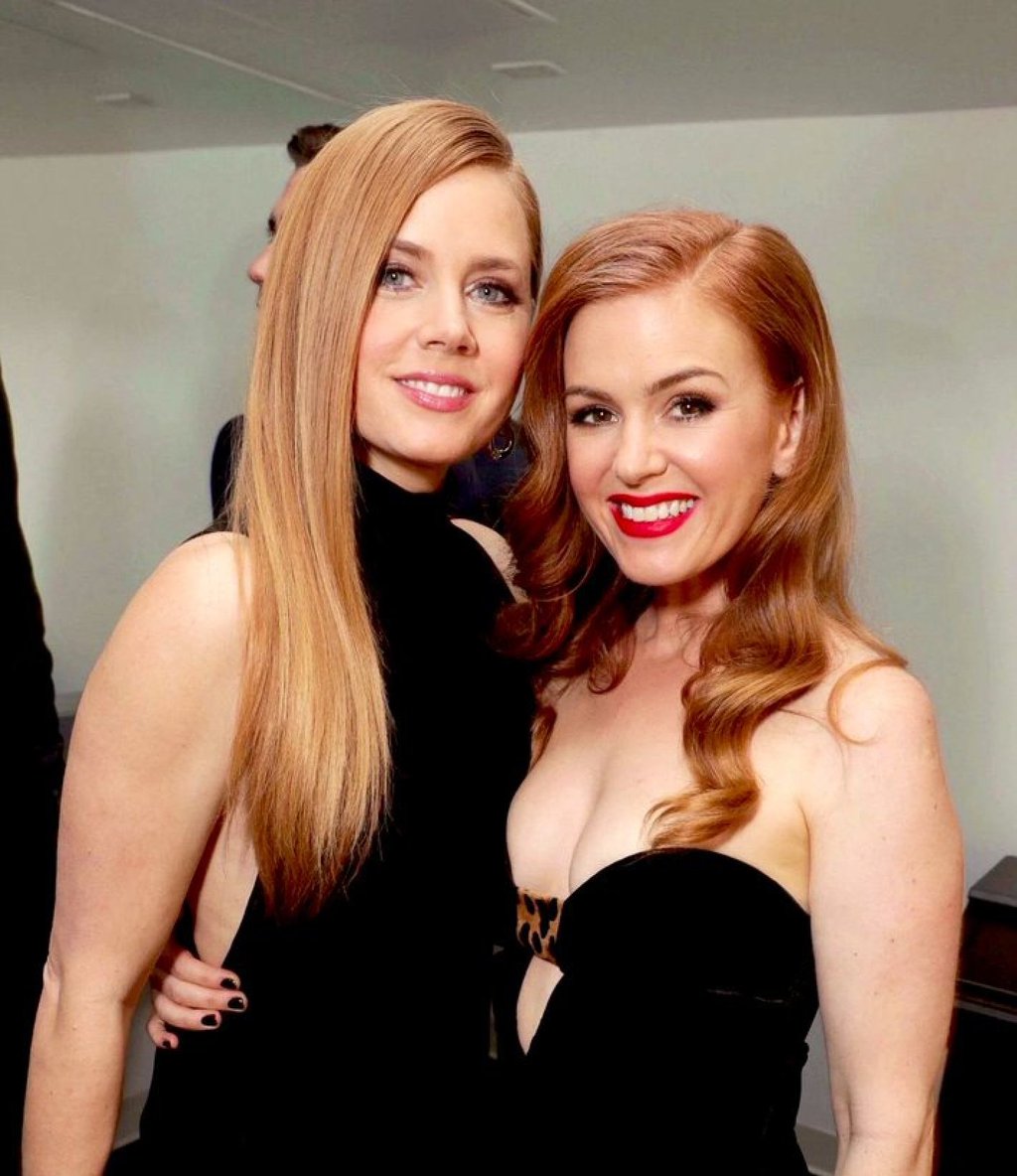 Amy Adams meets her match. Photo: @BESTOFAMYADAMSS/Twitter Amy Adams meets her match. Photo: @BESTOFAMYADAMSS/Twitter