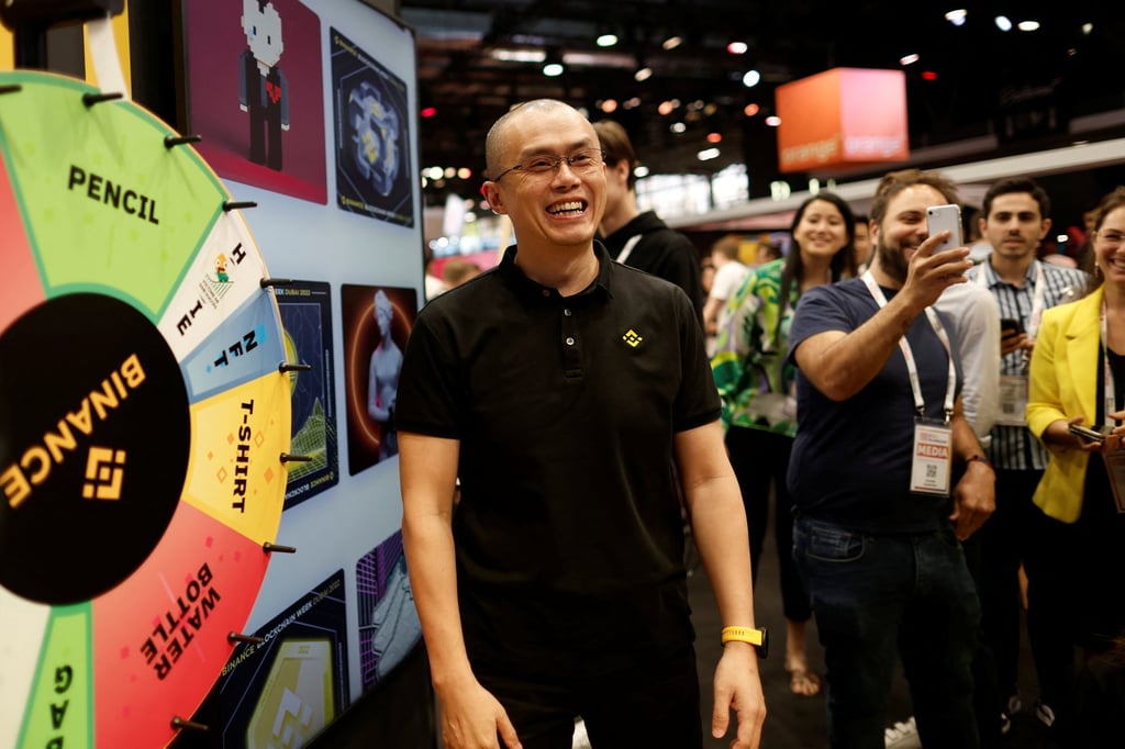 Zhao Changpeng, founder and chief executive officer of Binance. Photo: Reuters Zhao Changpeng, founder and chief executive officer of Binance. Photo: Reuters