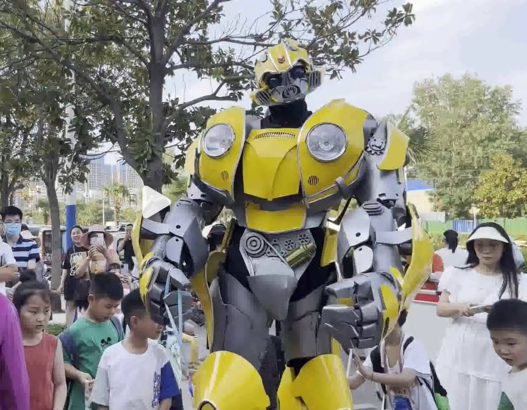 ‘When his uncle appeared outside the kindergarten to pick up Sensen, he was totally shocked,’ the boy’s mother says. Photo: Weibo