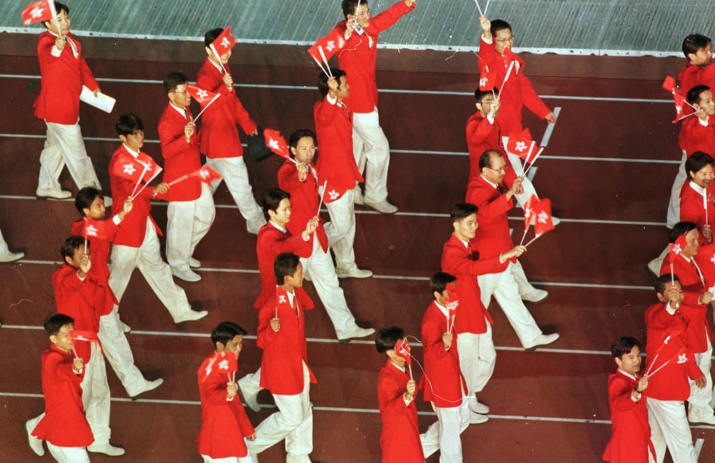 Soon after the handover, Hong Kong sent a team to China’s National Games for the first time. Photo: Oliver Tsang