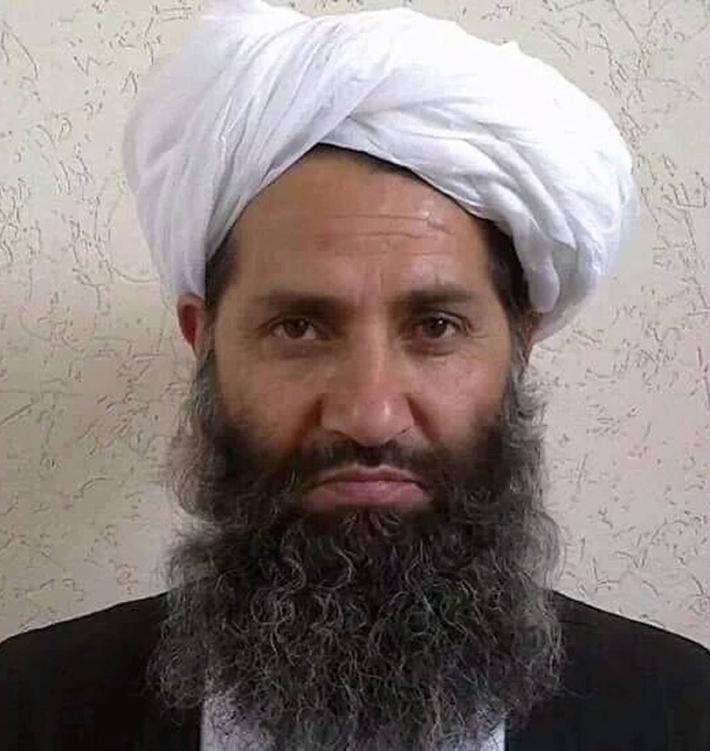 The Taliban’s supreme leader and spiritual chief Haibatullah Akhundzada. Photo: Afghan Taliban / AFP