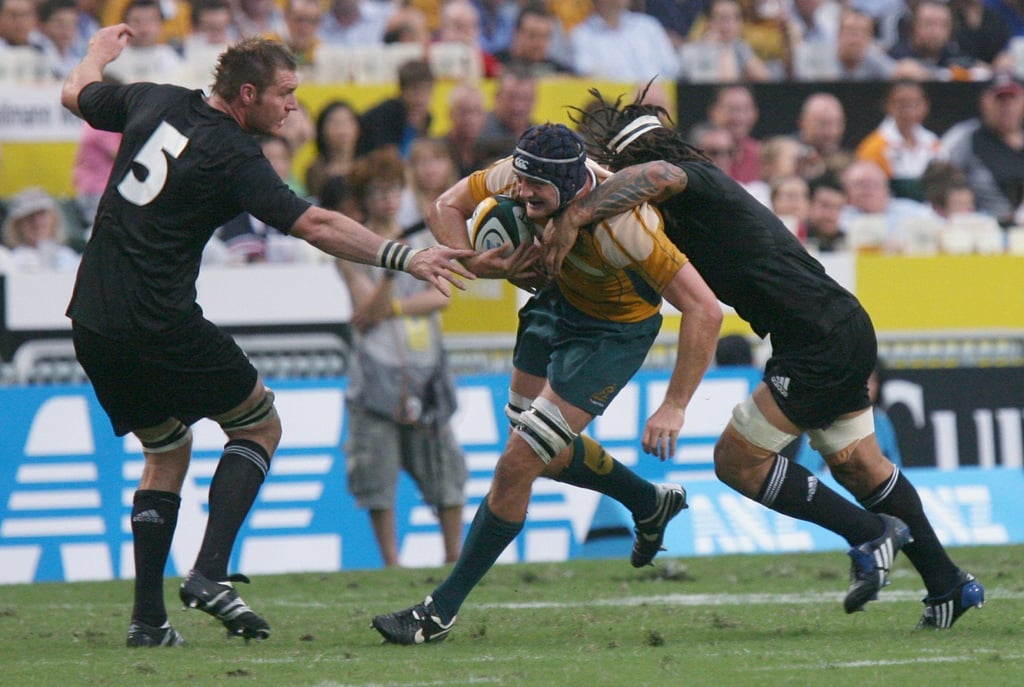 The 2008 Bledisloe Cup was a first, being held outside the two competing nations for the first time. Photo: Sam Tsang