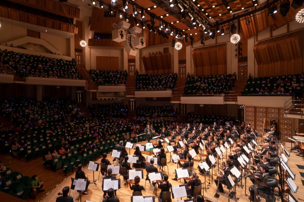 Van Zweden has not conducted the Hong Kong Philharmonic Orchestra (above) since the autumn of 2021. Photo: Hong Kong Philharmonic Van Zweden has not conducted the Hong Kong Philharmonic Orchestra (above) since the autumn of 2021. Photo: Hong Kong Philharmonic