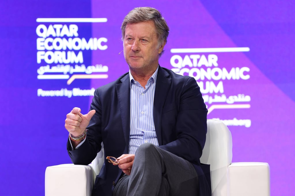 Sebastien Bazin, chief executive officer of Accor, speaks at the Qatar Economic Forum in June. “We’ve been blind, we’ve been not paying attention to a lot of people and probably underpaying some people,” he admits. Photo: Bloomberg