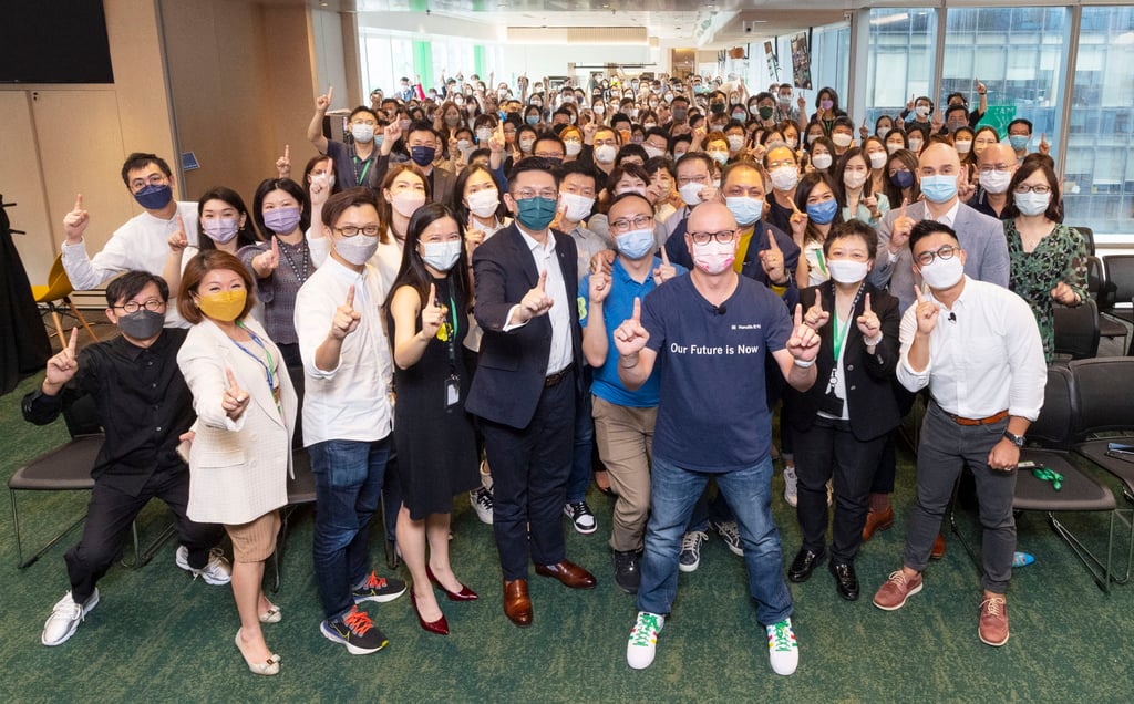 The Manulife Hong Kong team is committed to its mission to help drive the city’s recovery in the company’s 125th year. The Manulife Hong Kong team is committed to its mission to help drive the city’s recovery in the company’s 125th year.