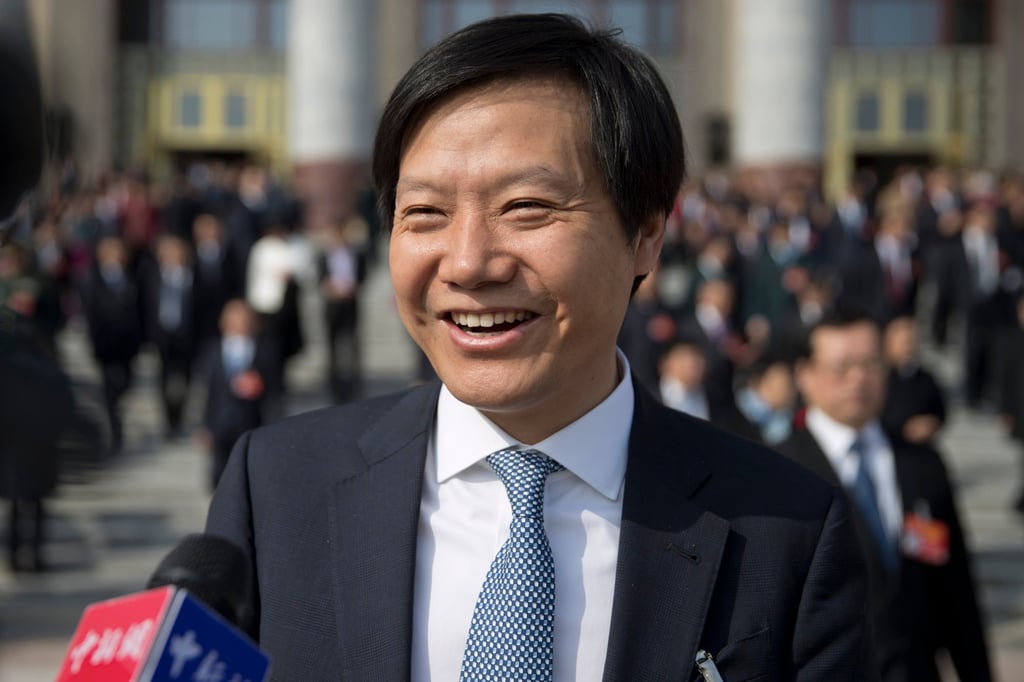 Xiaomi’s founder, chairman and CEO Lei Jun also stepped down as chairman of Xiaomi Electronics earlier this year to focus on the company’s car production venture. Photo: AP Photo Xiaomi’s founder, chairman and CEO Lei Jun also stepped down as chairman of Xiaomi Electronics earlier this year to focus on the company’s car production venture. Photo: AP Photo