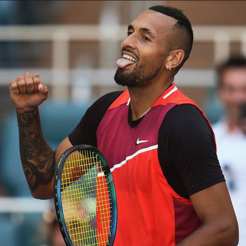 Nick Kyrgios called Stefanos Tsitsipas “soft” and claimed he is “not liked”. Photo: @k1ngkyrg1os/Instagram