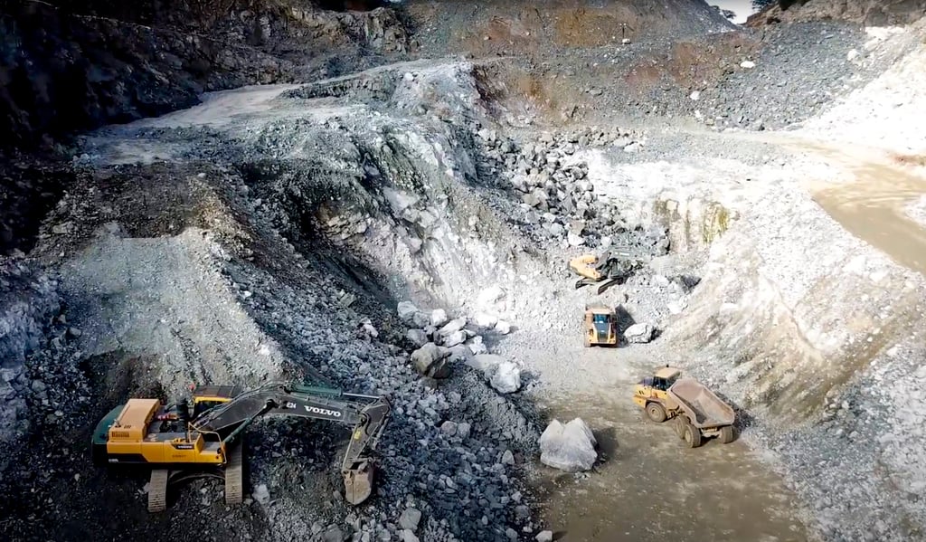 An undated photograph of a lithium mine operated by Bikita Minerals in the Masvingo province of Zimbabwe. Photo: Handout.