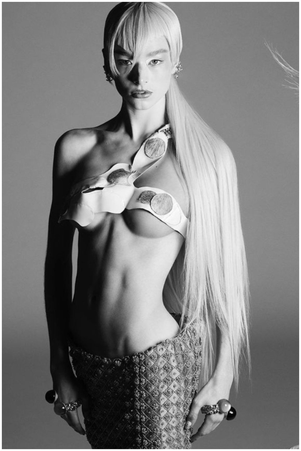 Hunter Schafer was born in North Carolina to conservative parents (her father was a pastor). Photo: @hunterschafer/Instagram