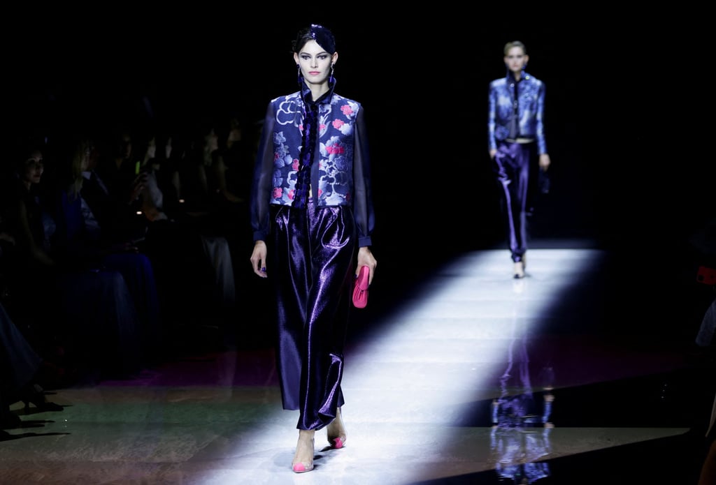 The Italian designer’s craftsmanship was on fully display at Giorgio Armani’s haute couture autumn/winter 2022-2023 show. Photo: Reuters The Italian designer’s craftsmanship was on fully display at Giorgio Armani’s haute couture autumn/winter 2022-2023 show. Photo: Reuters