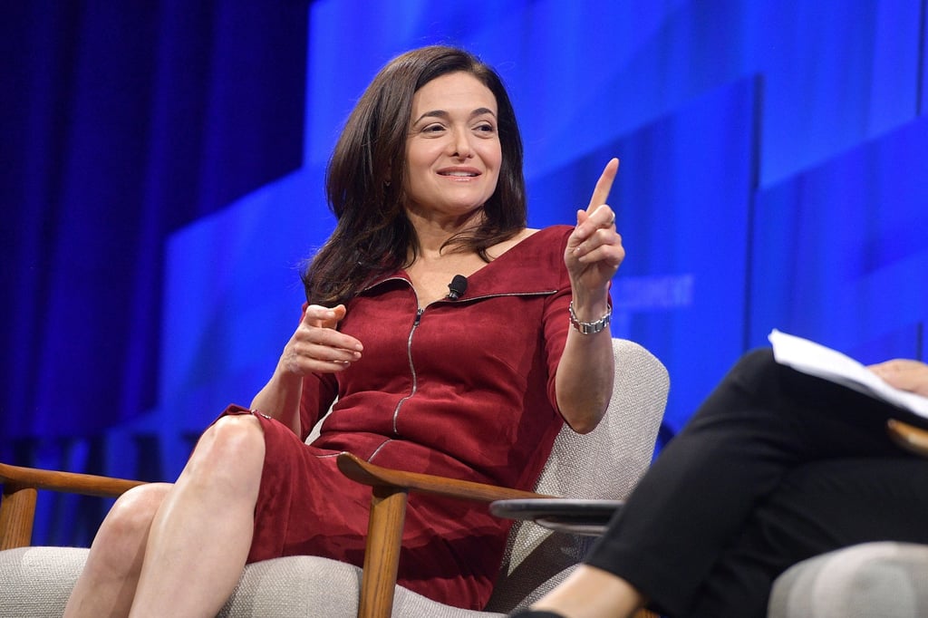 Sheryl Sandberg, COO of Facebook, speaks onstage during Putting a Best Facebook Forward at Vanity Fair’s 6th Annual New Establishment Summit at Wallis Annenberg Center for the Performing Arts in Beverly Hills, California, in October 2019. Photo: Getty Images/TNS Sheryl Sandberg, COO of Facebook, speaks onstage during Putting a Best Facebook Forward at Vanity Fair’s 6th Annual New Establishment Summit at Wallis Annenberg Center for the Performing Arts in Beverly Hills, California, in October 2019. Photo: Getty Images/TNS