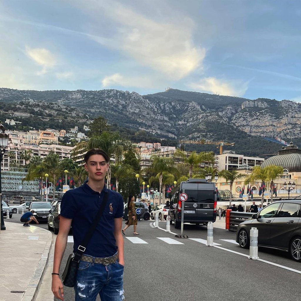 A pouting Alastair Stewart posted a photo of himself in Monte Carlo, Monaco, back in April. Photo: @alastairwstewart/Instagram