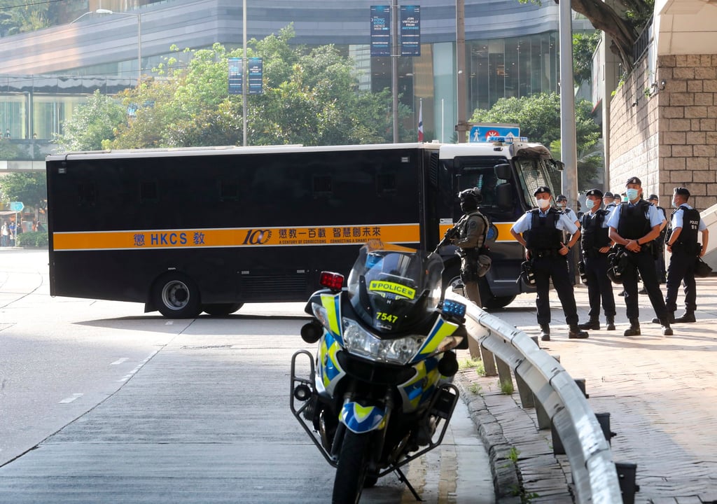 Ramanjit Singh is taken to court for a previous appearance. Photo: Edmond So Ramanjit Singh is taken to court for a previous appearance. Photo: Edmond So