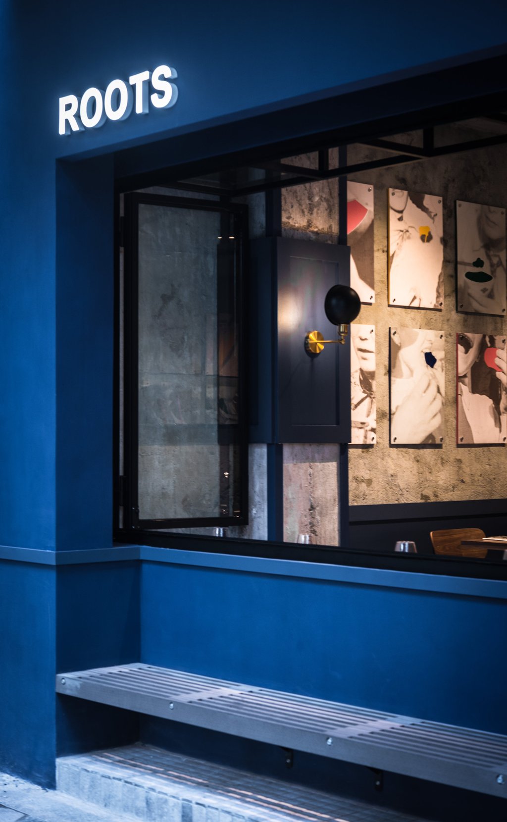 Roots was opened by Wong in Wan Chai back in 2019. Photo: Roots