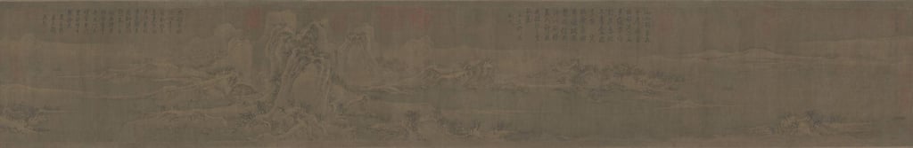 An incredibly fragile painting from Emperor Huizong of the Northern Song dynasty (1100-1126). Photo: The Hong Kong Palace Museum