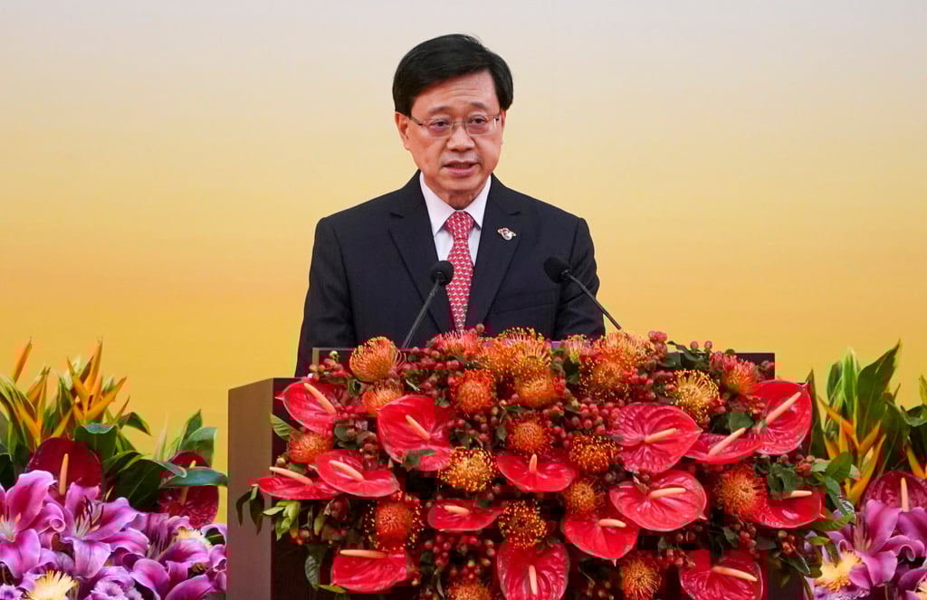 Hong Kong’s Chief Executive John Lee. Photo: Felix Wong Hong Kong’s Chief Executive John Lee. Photo: Felix Wong