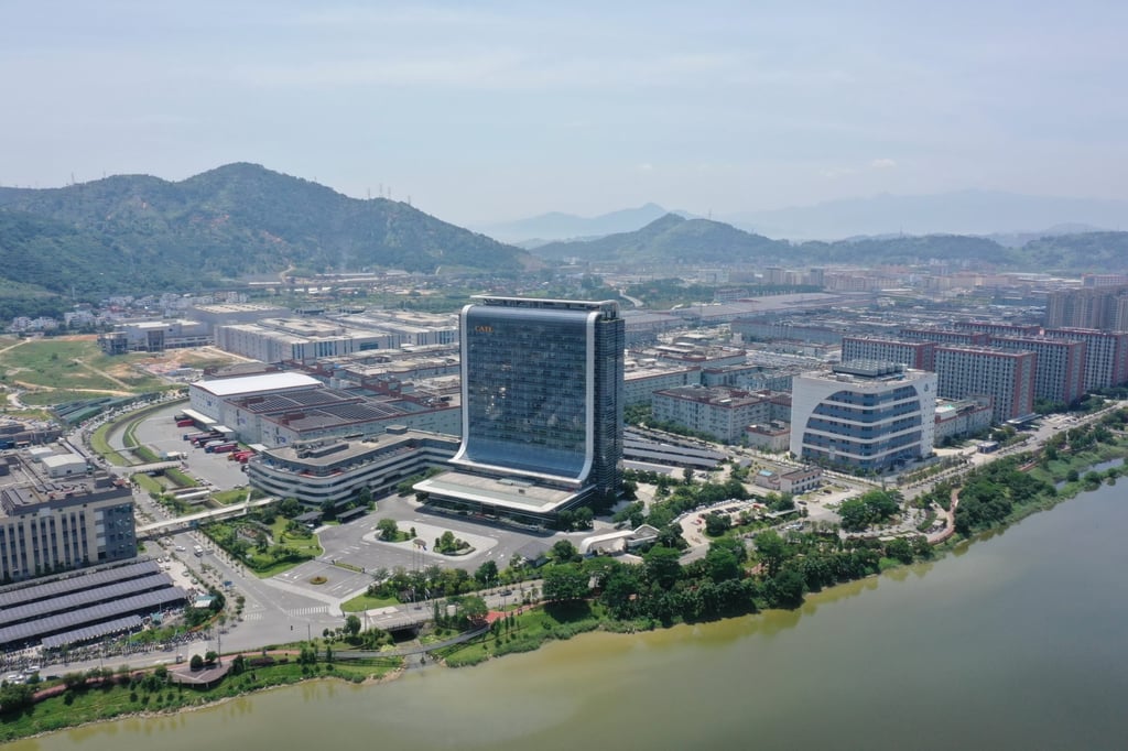 CATL’s production base in Ningde, in China’s southeastern Fujian province. Photo: Xinhua