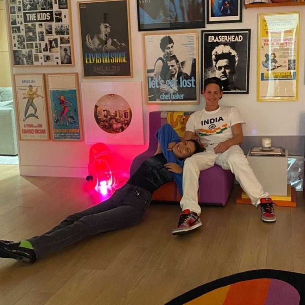 Bella Hadid and Marc Kalman are all smiles in their lovey-dovey romance. Photo: @bellahadid/Instagram Bella Hadid and Marc Kalman are all smiles in their lovey-dovey romance. Photo: @bellahadid/Instagram