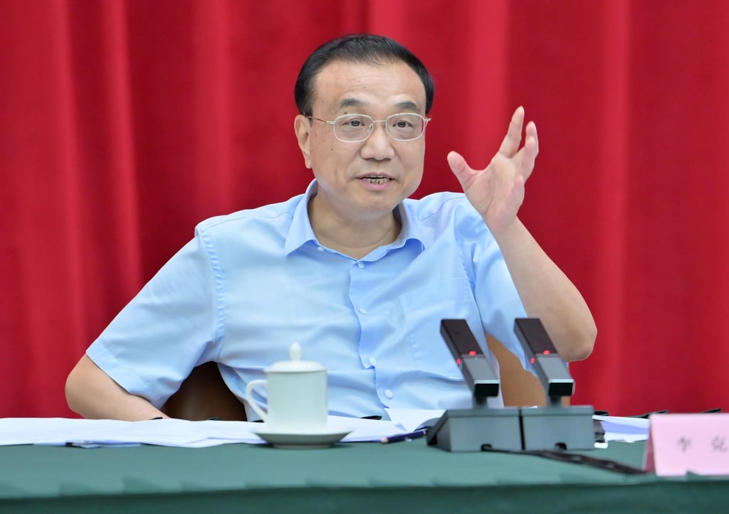 Chinese Premier Li Keqiang singles out Shanghai, along with the coastal provinces of Guangdong, Jiangsu, Zhejiang and Fujian, to help stabilise production and employment, unclog supply chain bottlenecks and steer the nation’s economy back on track at a symposium in southeastern Fujian province on July 7, 2022. Photo: Xinhua