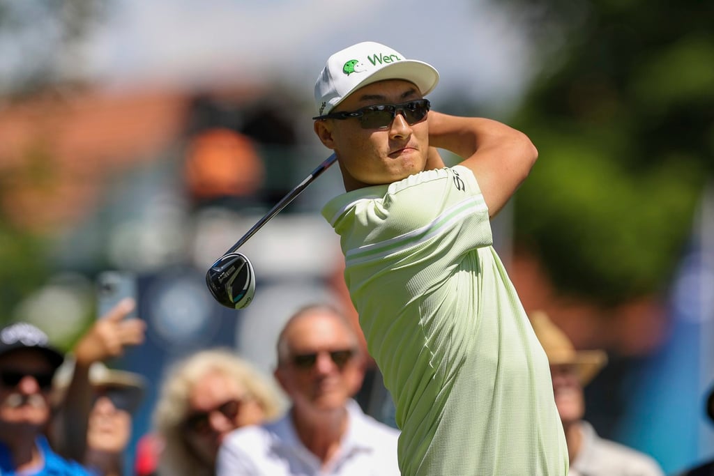 Winning the BMW International has sent Li Haotong’s confidence soaring. Photo: AP