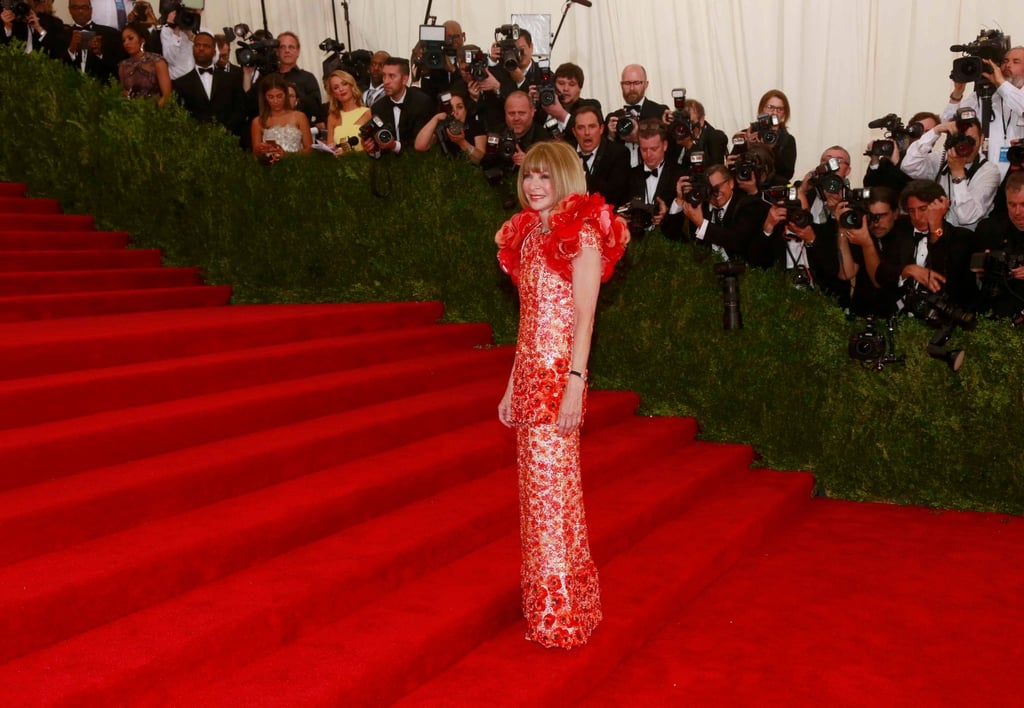 Anna Wintour arrives for the Met Gala in 2015, which celebrated the opening of the museum’s “China: Through the Looking Glass” exhibition. Photo: Reuters