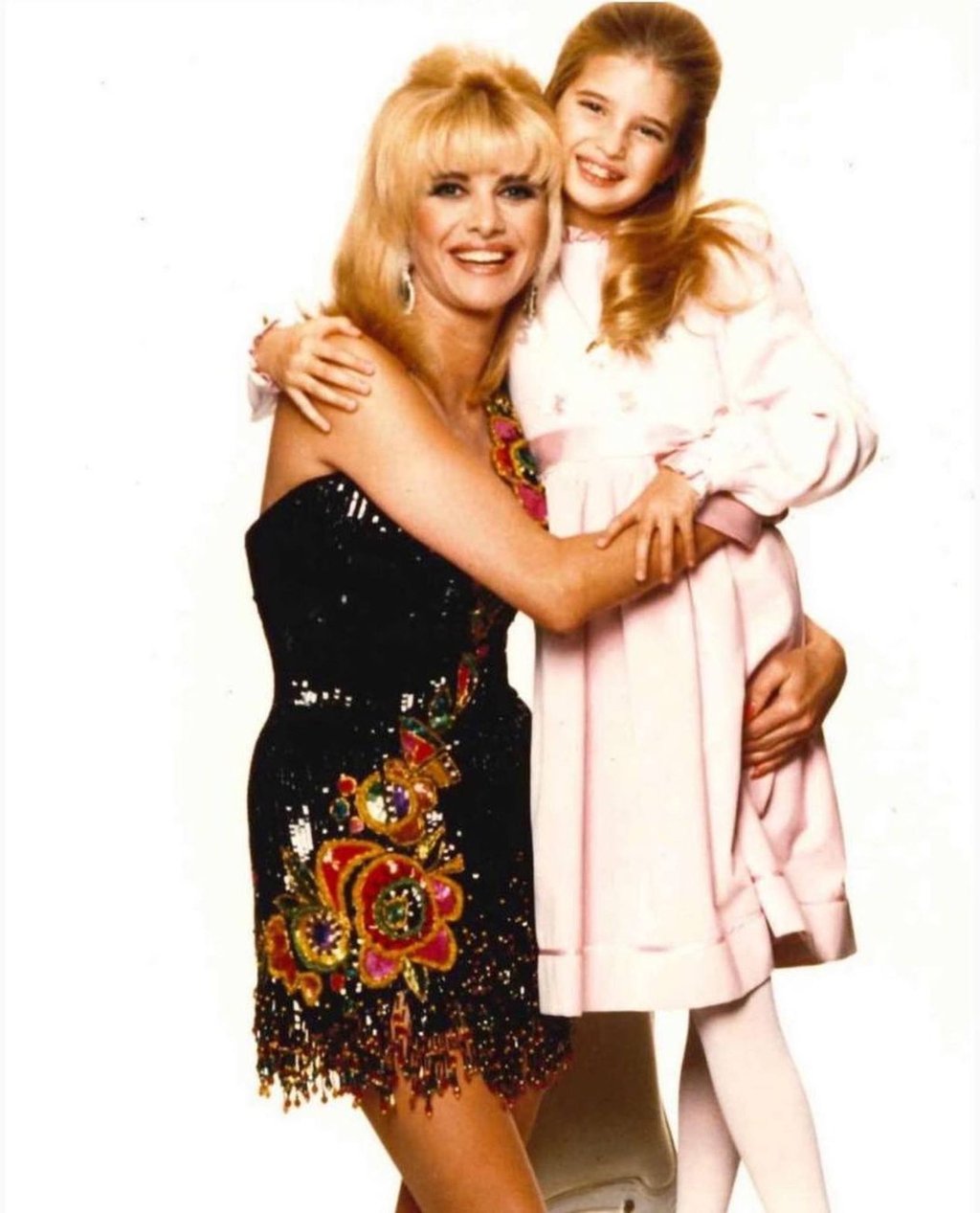 The young mother and daughter duo in years past; Ivanka Trump issued a memorial post for her late mother, Ivana. Photo: @ivankatrump/Instagram