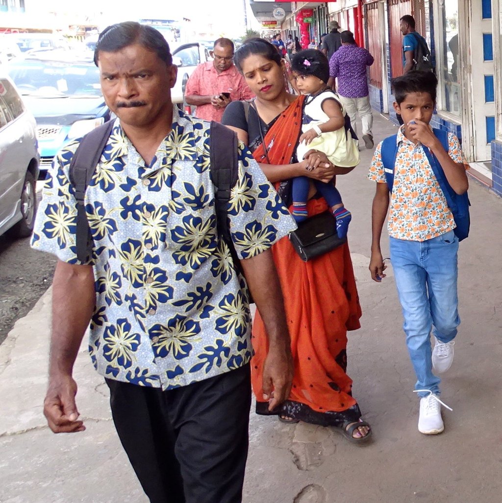 An Indo-Fijian family in Labasa, Fiji. Photo: Handout An Indo-Fijian family in Labasa, Fiji. Photo: Handout