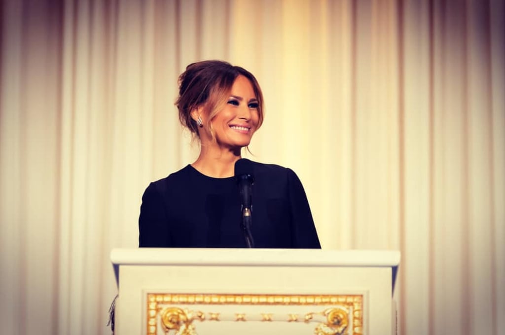 Melania Trump is the wife of former US president Donald Trump. Photo: Melania Trump/Facebook