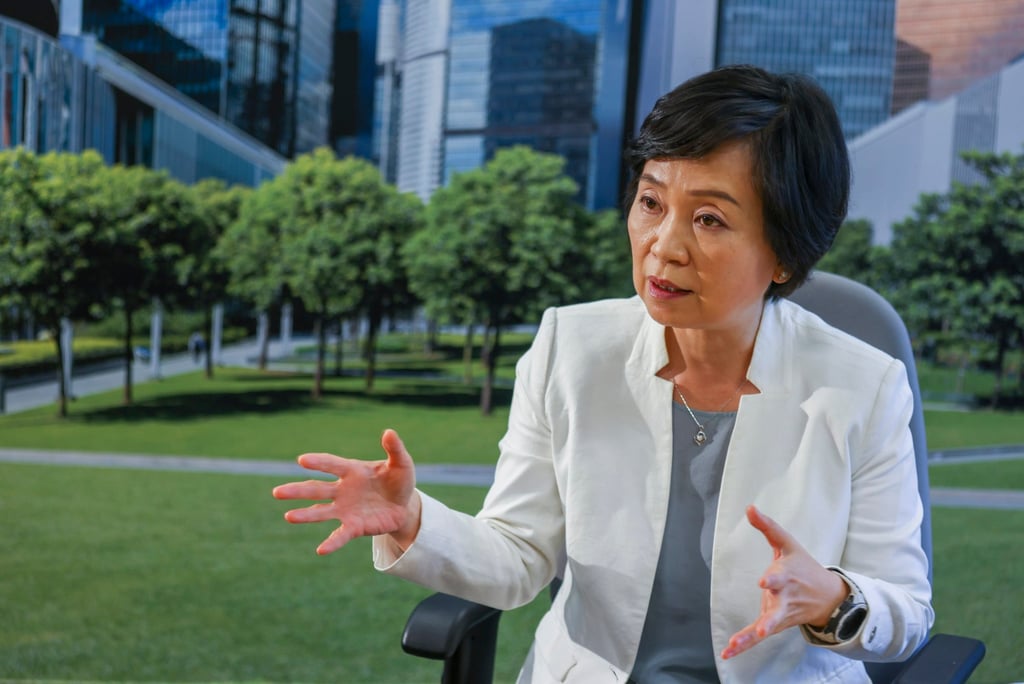 Secretary for Education Christine Choi. Photo: Nora Tam