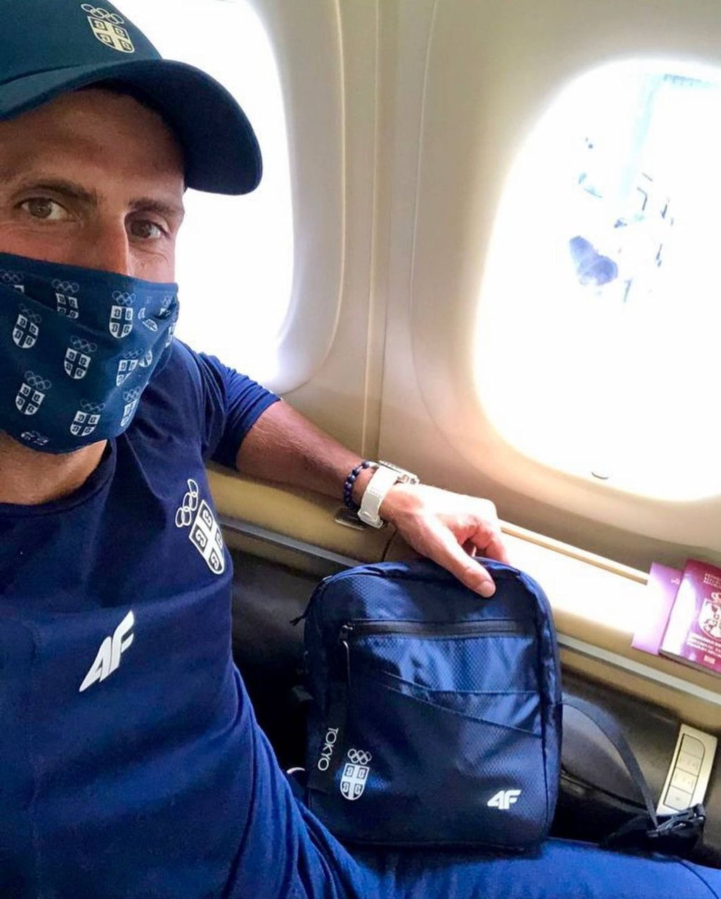 Novak Djokovic raised eyebrows around the world when he was deported from Australia due to his Covid-19 vaccination status. Photo: @djokernole/Instagram