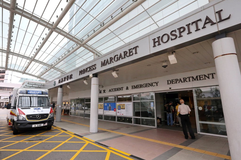 The injured were taken to Princess Margaret Hospital in Kwai Chung. Photo: Felix Wong The injured were taken to Princess Margaret Hospital in Kwai Chung. Photo: Felix Wong