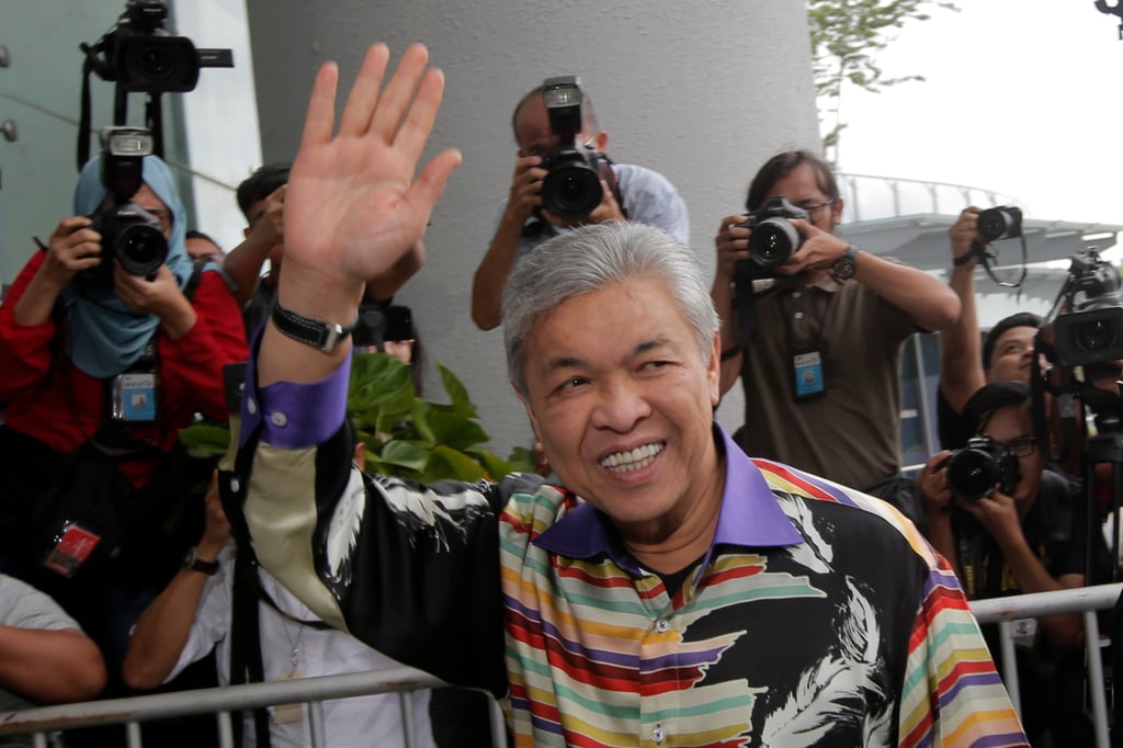 Umno President Ahmad Zahid Hamidi. Photo: EPA-EFE Umno President Ahmad Zahid Hamidi. Photo: EPA-EFE
