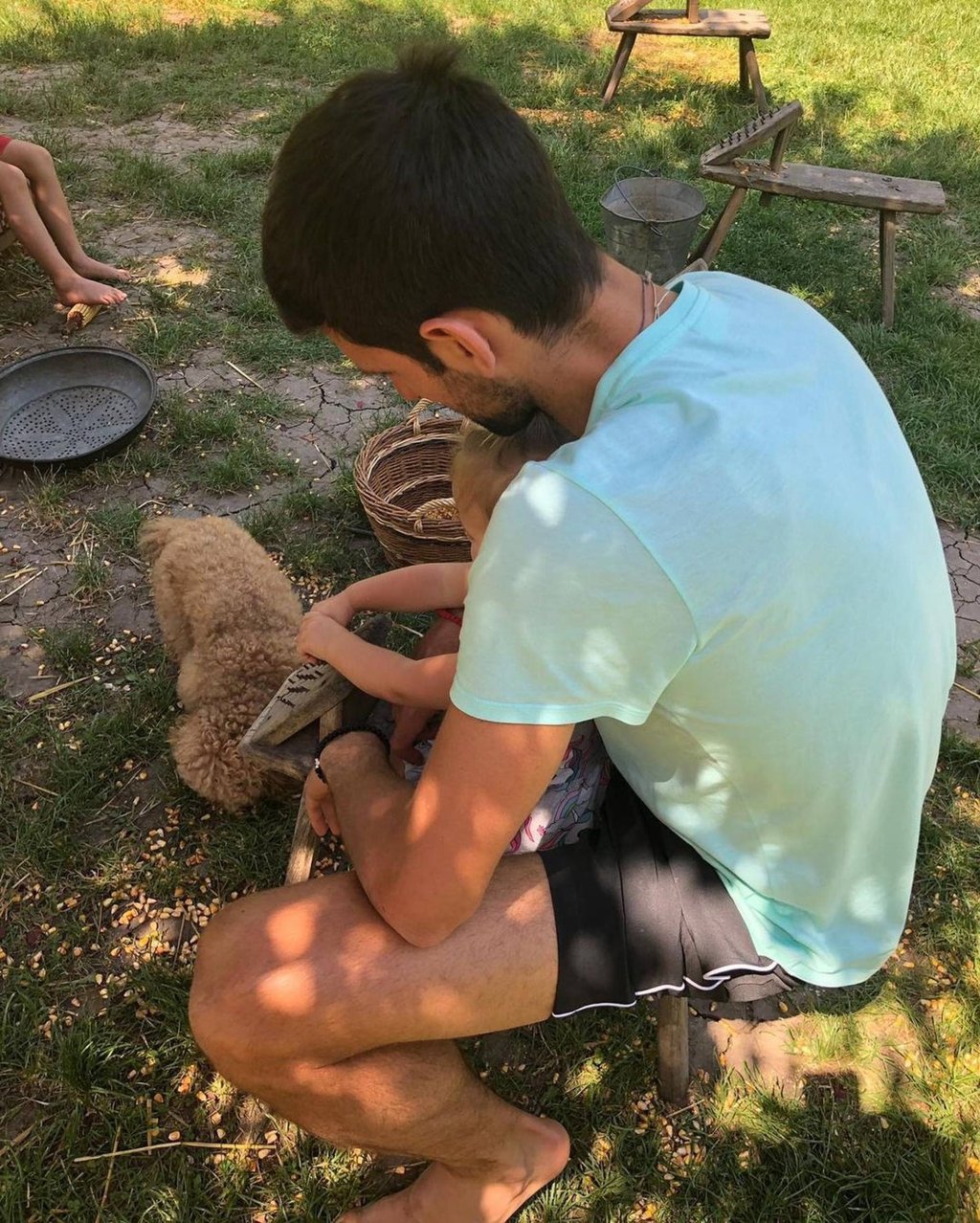 Novak Djokovic was said to be in distress when his poodle Pierre was denied entry to Wimbledon back in 2011. Photo: @djokernole/Instagram