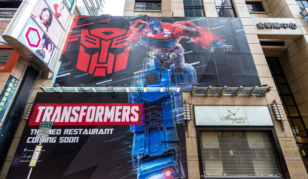 A La Carte (HK) has signed a lease agreement to open the world’s first Transformers in Causeway Bay. Photo: Handout A La Carte (HK) has signed a lease agreement to open the world’s first Transformers in Causeway Bay. Photo: Handout