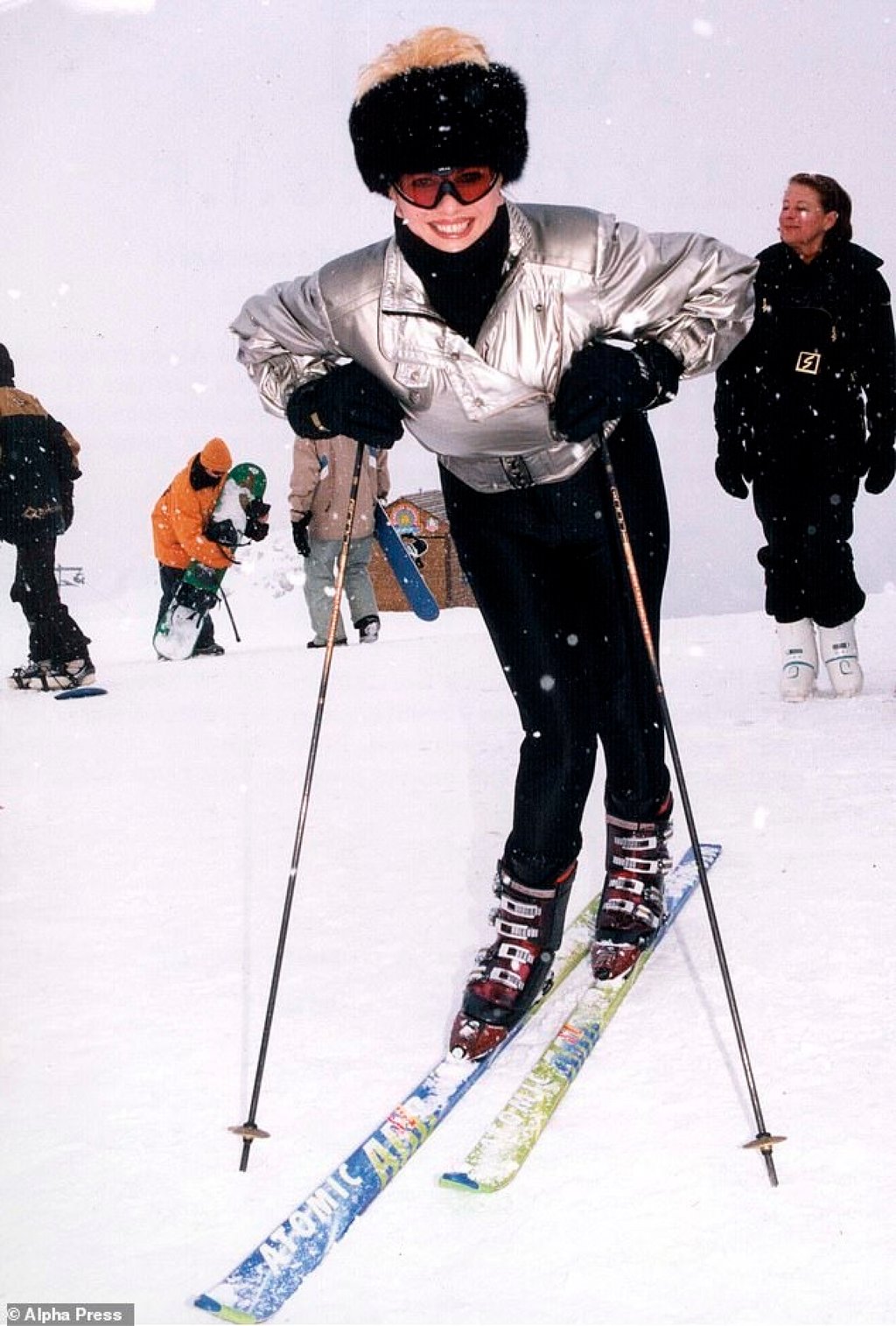Ivana Trump was a professional skier. Photo: @EvanKirstel/Twitter