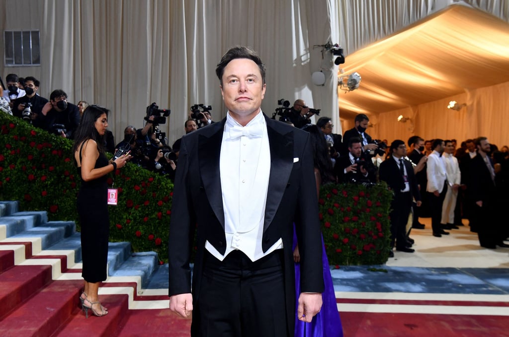 Elon Musk arriving at the Met Gala on May 2 – the entrepreneur is one of the most talked about people on the planet most days. Photo: AFP/Getty Images/TNS