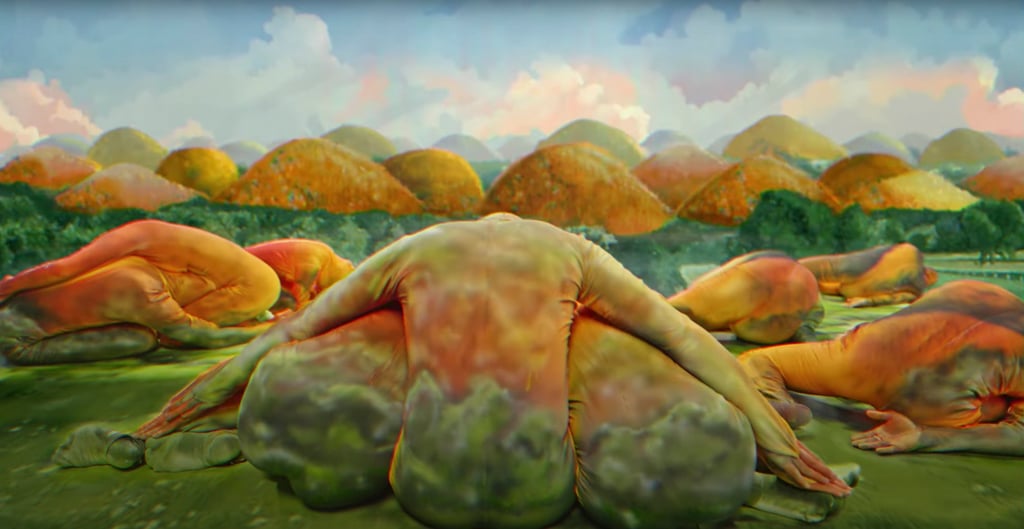 Dancers recreate the Chocolate Hills of Bohol in a still from “The People Make the Destination” tourism promotion video. Photo: Tourism Philippines Dancers recreate the Chocolate Hills of Bohol in a still from “The People Make the Destination” tourism promotion video. Photo: Tourism Philippines