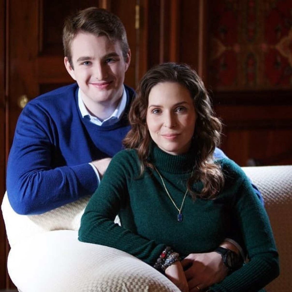 Princess Raiyah and British journalist Ned Donovan, aka Roald Dahl’s grandson. Photo: @jordansroyalfamily/Instagram Princess Raiyah and British journalist Ned Donovan, aka Roald Dahl’s grandson. Photo: @jordansroyalfamily/Instagram