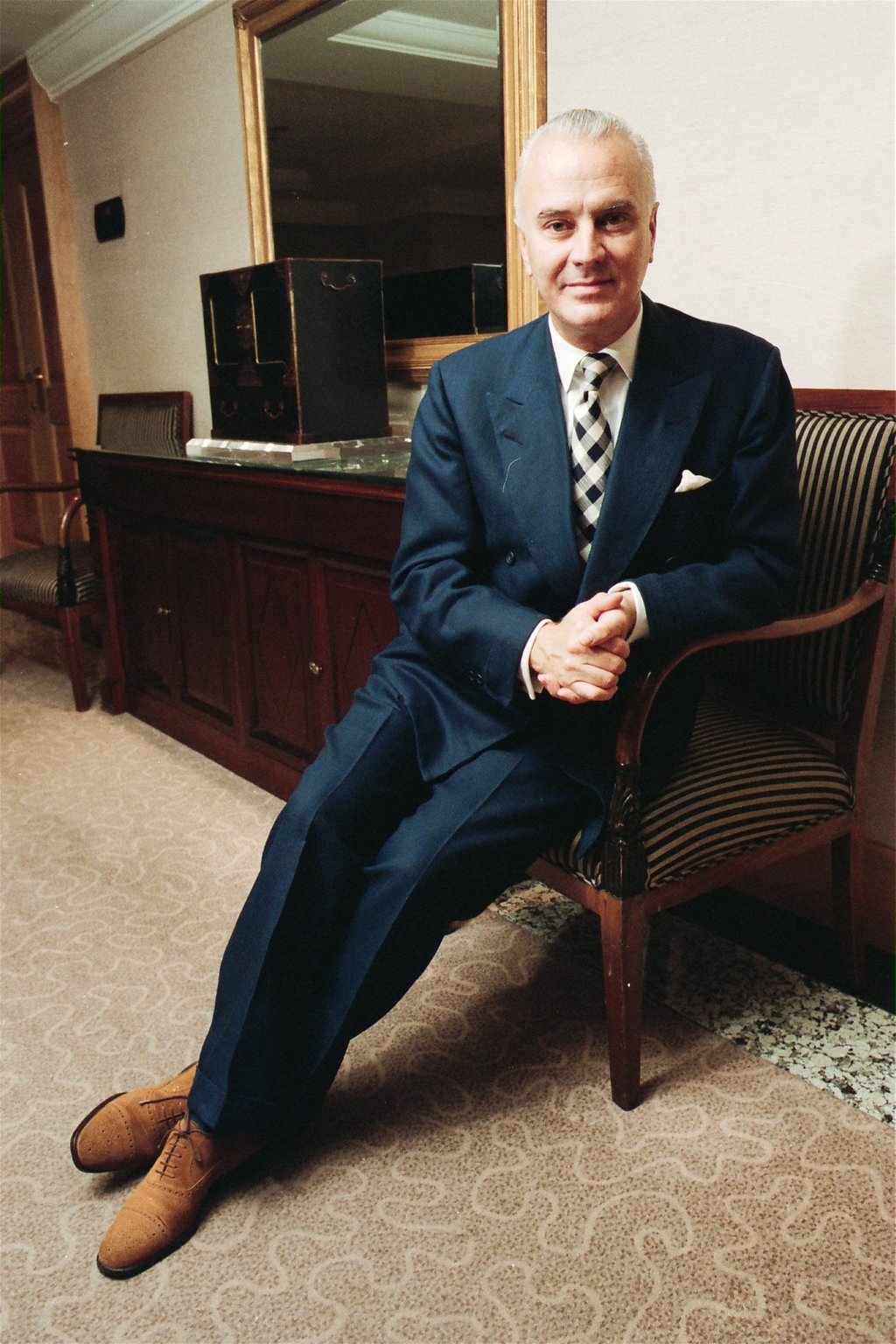 Famous shoe designer Mr Manolo Blahnik has waited 20 years to enter the China market. Photo: SCMP Archive