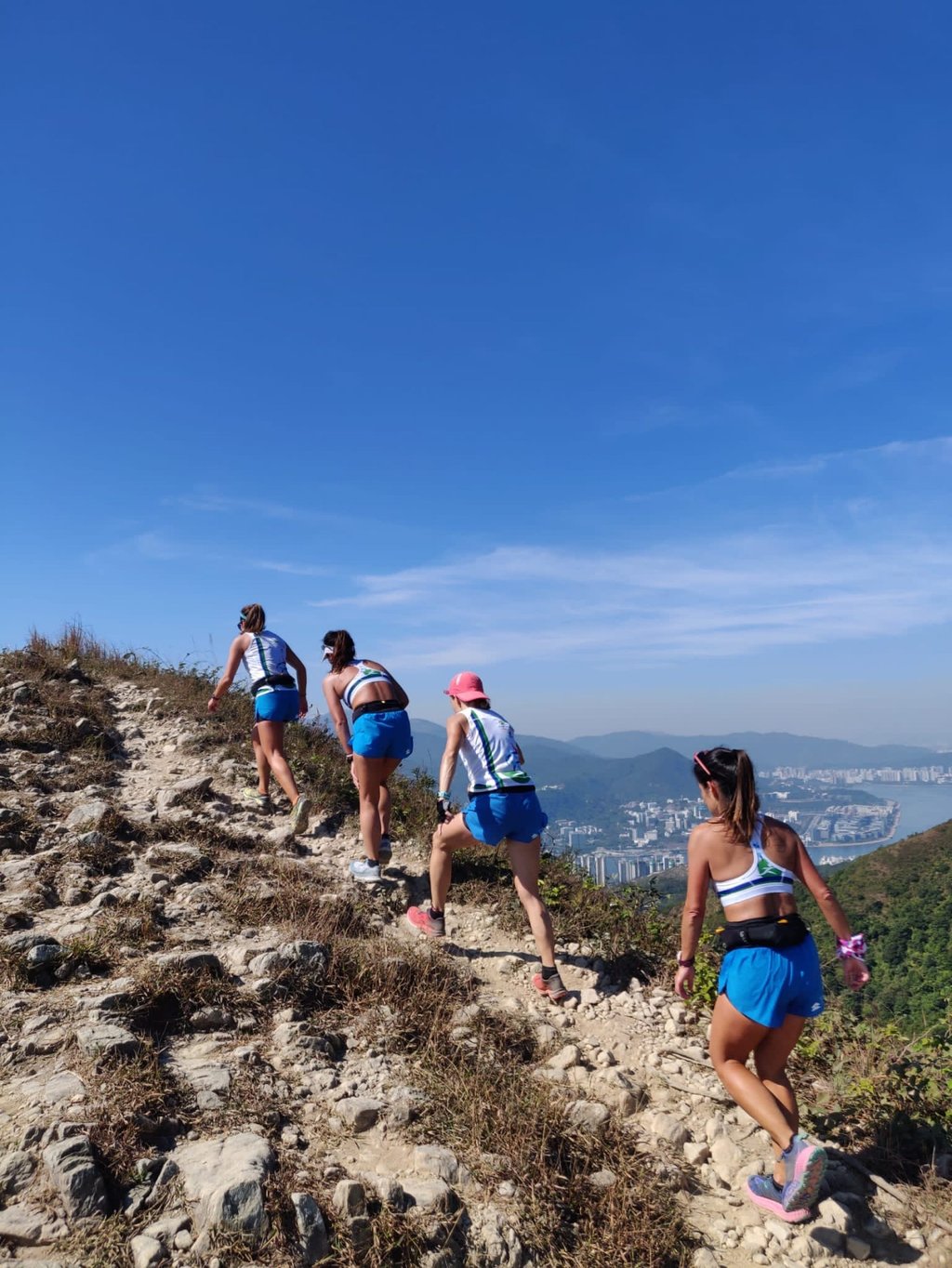 The four person team race runs from Sai Kung to Yeun Long. Photo: Lachlan Barder The four person team race runs from Sai Kung to Yeun Long. Photo: Lachlan Barder