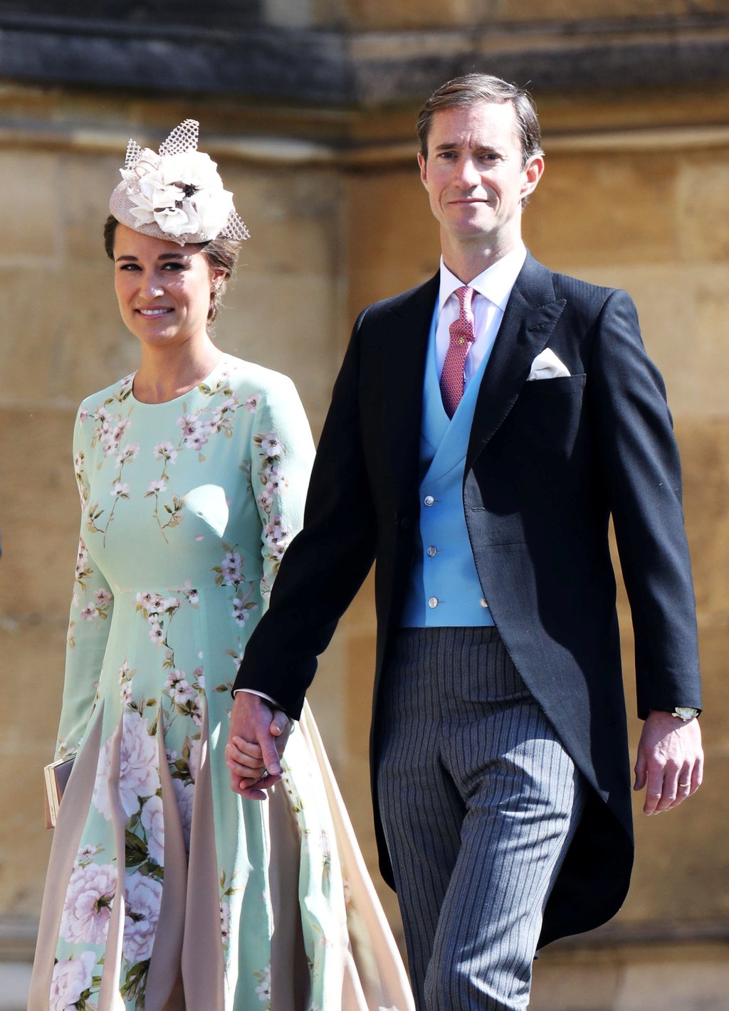 Pippa Middleton and James Matthews arrive at the wedding of Prince Harry to Meghan Markle at St George’s Chapel, Windsor Castle, in Windsor, Britain, in May 2018. Photo: Reuters Pippa Middleton and James Matthews arrive at the wedding of Prince Harry to Meghan Markle at St George’s Chapel, Windsor Castle, in Windsor, Britain, in May 2018. Photo: Reuters