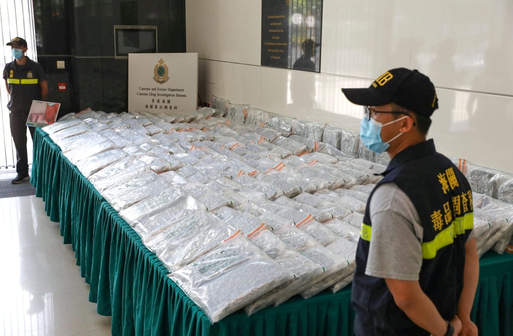 Hong Kong customs confiscated HK$30 million worth of cannabis. Photo: Yik Yeung-man Hong Kong customs confiscated HK$30 million worth of cannabis. Photo: Yik Yeung-man