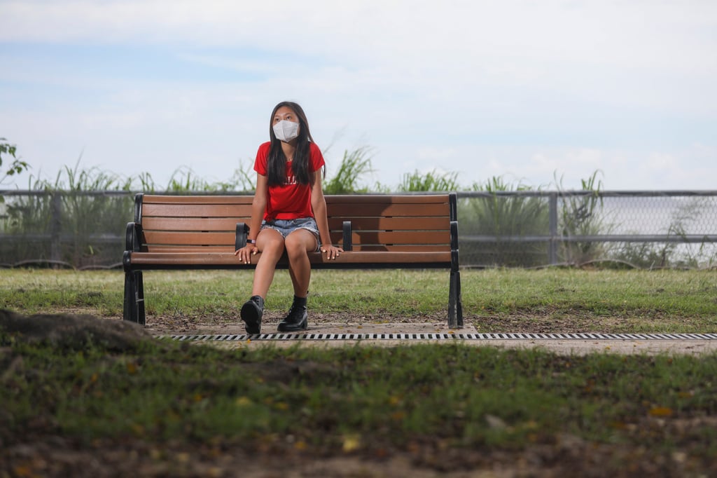 Faith Hui feels like people don’t listen to her concerns, because they can’t see climate change happening. Photo: Xiaomei Chen