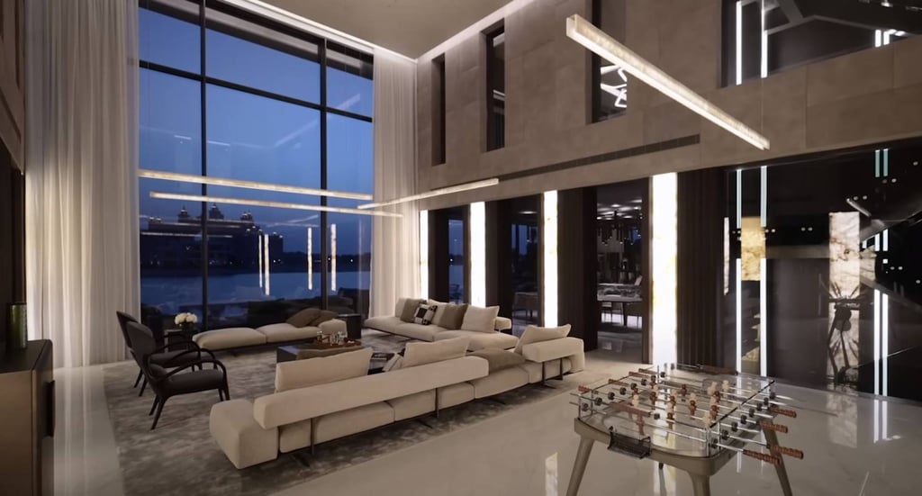 Everything inside the US$40 million mansion has been custom-made, according to Supercar Blondie. Photo: Supercar Blondie/YouTube