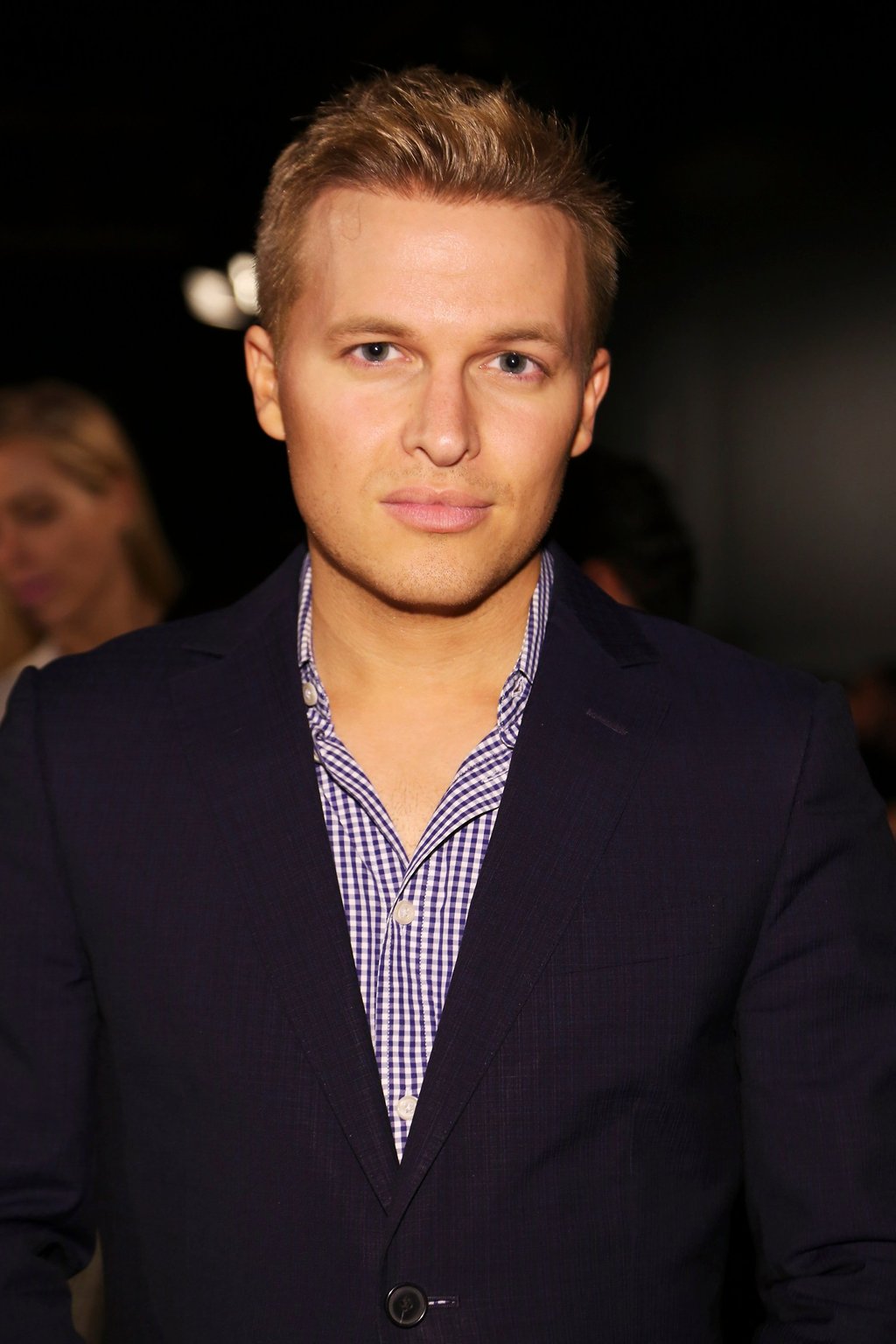 Activist Ronan Farrow attends the Zang Toi fashion show during spring 2016 New York Fashion Week: The Shows at The Dock, Skylight at Moynihan Station, in September 2015, in New York City. Photo: Getty Images/AFP Activist Ronan Farrow attends the Zang Toi fashion show during spring 2016 New York Fashion Week: The Shows at The Dock, Skylight at Moynihan Station, in September 2015, in New York City. Photo: Getty Images/AFP
