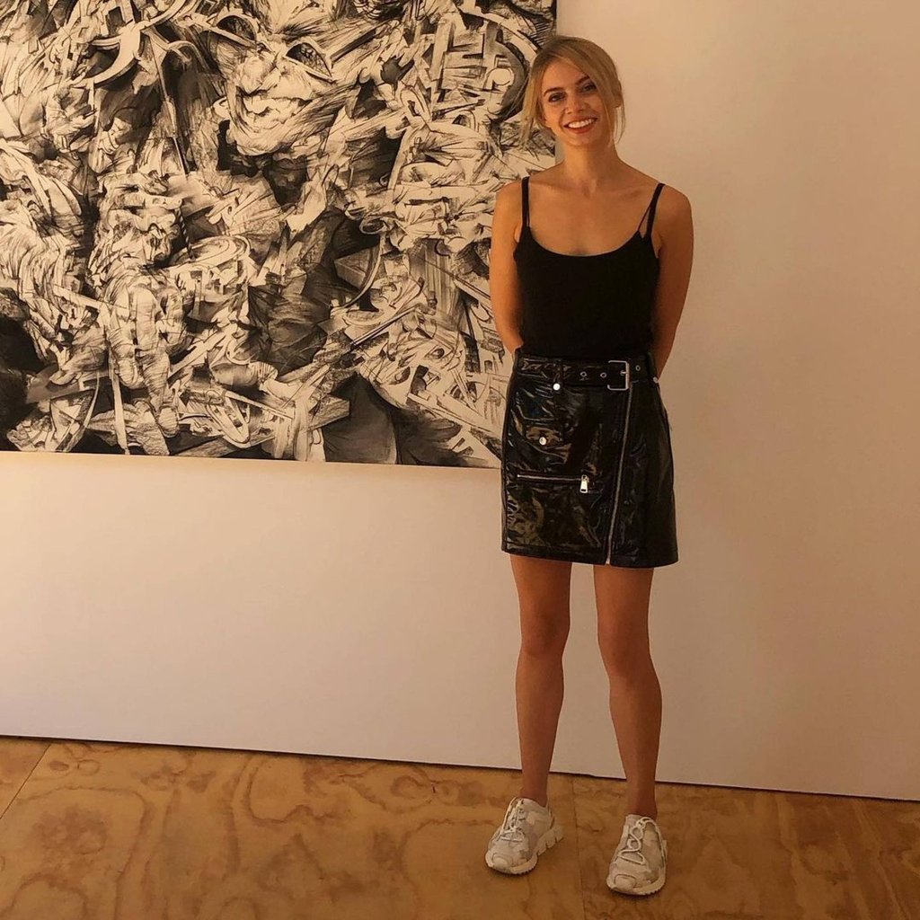 Anna Weyant studied at Rhode Island School of Design and graduated in 2017. Photo: @halfgallery/Instagram Anna Weyant studied at Rhode Island School of Design and graduated in 2017. Photo: @halfgallery/Instagram