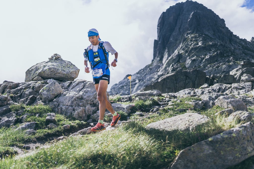 Yun Yanqiao on the way to winning the Val d’Aran by UTMB. PhotoL: Handout Yun Yanqiao on the way to winning the Val d’Aran by UTMB. PhotoL: Handout